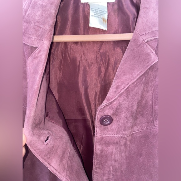 Vintage Jessica Holbrook Washable Suede Jacket - Picture 6 of 7